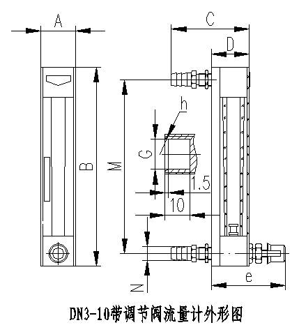 玻璃转子流量计