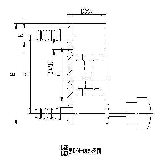 玻璃转子流量计